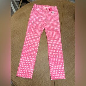 Lilly Pulitzer South Ocean skinny cropped Size 0 NWT